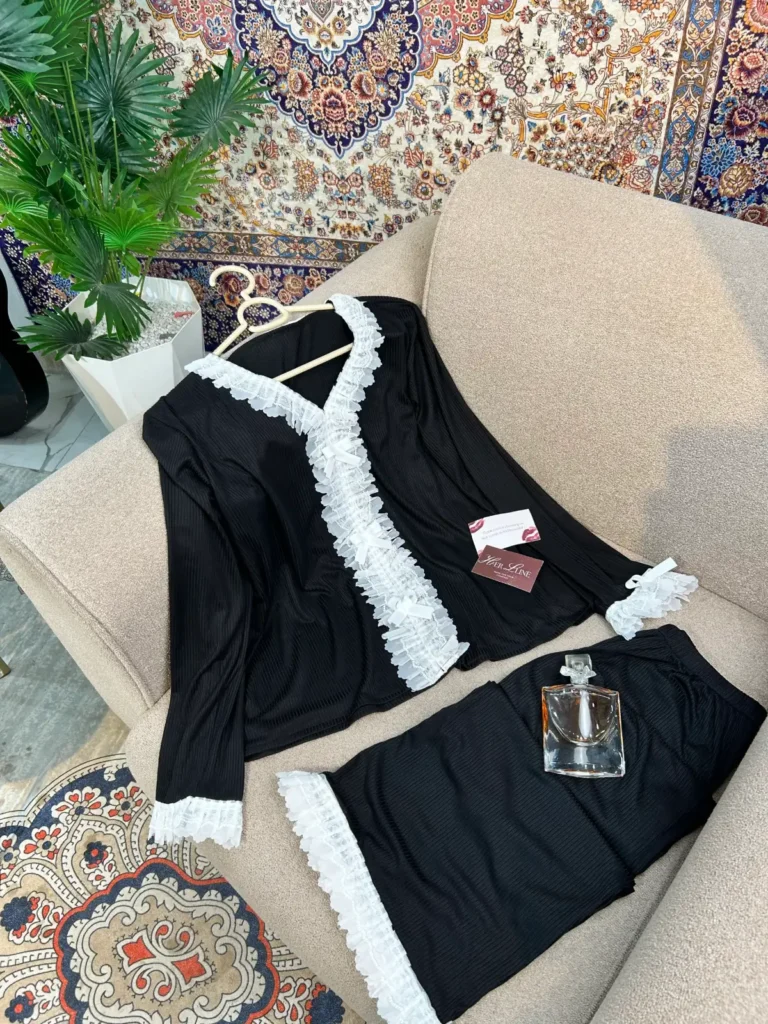 Black & white pyjama — herlineluxe