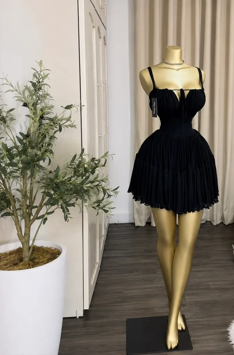 mini black dress